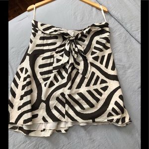 Beautiful strapless DVF cotton summer top